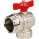 Кран шаровой Itap IDEAL 298 угловой полнопроходной с американкой 1 бабочка 2980100