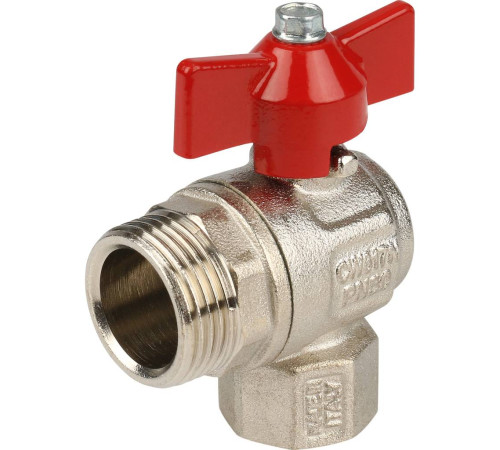 Кран шаровой Itap IDEAL 298 угловой полнопроходной с американкой 1/2 бабочка 2980012