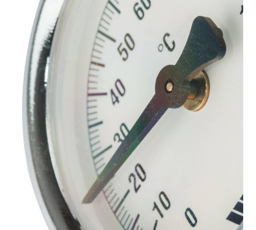 Термометр биметаллический накладной Watts F+R810 63 мм 10006504