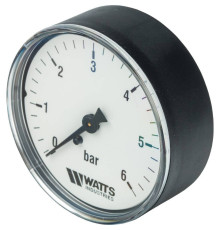 Манометр аксиальный Watts F+R100 63 мм 1/4 0-6 бар 10008095