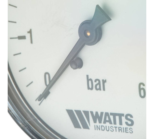 Манометр аксиальный Watts F+R100 63 мм 1/4 0-6 бар 10008095