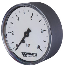 Манометр аксиальный Watts F+R100 63 мм 1/4 0-10 бар 10008096