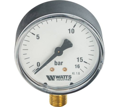 Манометр радиальный Watts F+R200 63 мм 16 бар 1/4 10007725