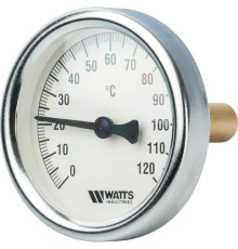 Термометр биметаллический Watts F+R801 Ø 63 мм штуцер 50 мм 10005800