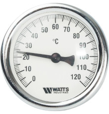 Термометр биметаллический Watts F+R801 Ø 63 мм штуцер 75 мм 10005809