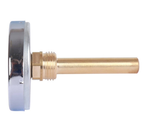 Термометр биметаллический Watts F+R801 с погружной гильзой 63 мм 10005810