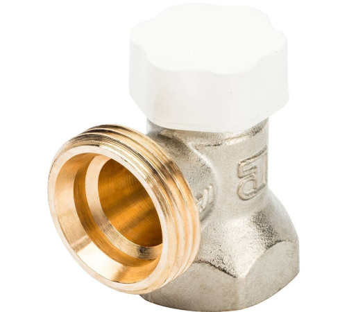 Клапан радиаторный угловой LUXOR Easy DS 122 1/2 для стальных труб 11062100