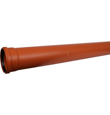 Труба для наружной канализации Sinikon НПВХ 160x4.0 мм SN4 2000 мм 22020.R