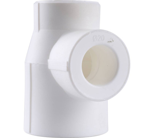 Тройник переходной Kalde 32х20х25 мм белый 3212-tio-322025