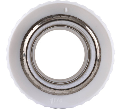 Муфта комбинированная Kalde 40x1 1/4 НР под шестигранник полипропиленовая 3222-nmo-401a06