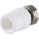 Муфта комбинированная Kalde 20x3/4 с накидной гайкой полипропиленовая 3222-tun-200c00