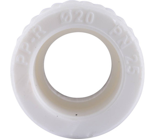Муфта комбинированная Kalde 20x3/4 с накидной гайкой полипропиленовая 3222-tun-200c00