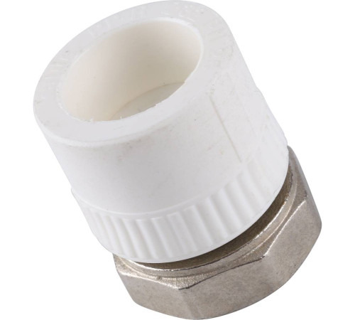 Муфта комбинированная Kalde 32x1 1/4 с накидной гайкой полипропиленовая 3222-tun-321a00