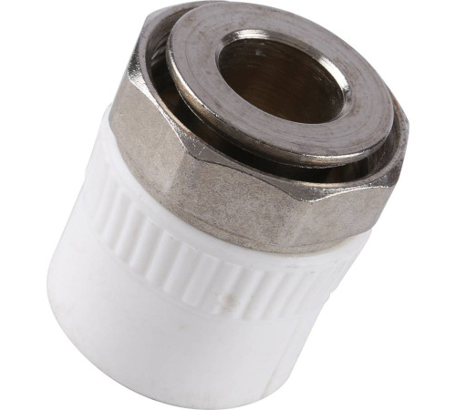 Муфта комбинированная Kalde 32x1 1/4 с накидной гайкой полипропиленовая 3222-tun-321a00