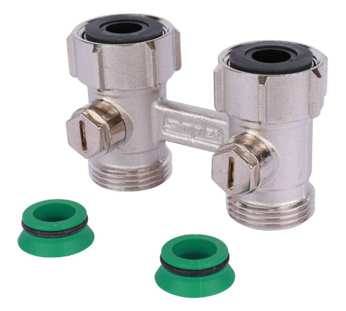 Узел нижнего подключения Meibes D2/50 прямой 3/4 ВР x 3/4 НР Exclusive line F10014