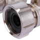 Узел нижнего подключения Meibes D2/50 прямой 3/4 ВР x 3/4 НР Exclusive line F10014