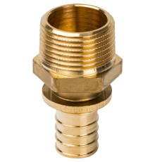 Переходник аксиальный STOUT 25x1 наружная резьба SFA-0001-002510
