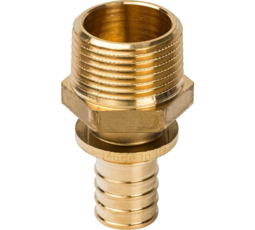 Переходник аксиальный STOUT 25x1 наружная резьба SFA-0001-002510