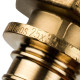 Переходник аксиальный STOUT 25x1 наружная резьба SFA-0001-002510