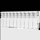 Радиатор алюминиевый ROMMER Plus 200 10 секций боковое подключение RAL 9016 RAL-3210-020010
