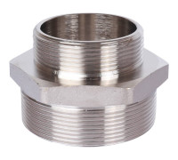Ниппель переходной STOUT никелированный 2 1/2x2 НР-НР SFT-0004-002122