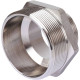 Ниппель переходной STOUT никелированный 2 1/2x2 НР-НР SFT-0004-002122
