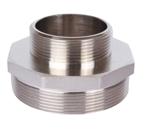 Ниппель переходной STOUT никелированный 3x2 НР-НР SFT-0004-000032
