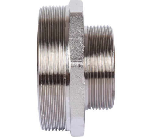 Ниппель переходной STOUT никелированный 3x2 НР-НР SFT-0004-000032