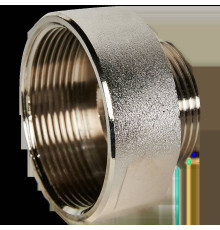Переходник STOUT ВН никелированный 2x1 1/4 SFT-0008-002114