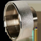 Переходник STOUT ВН никелированный 2x1 1/4 SFT-0008-002114