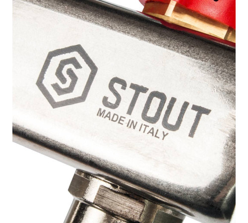 Коллектор из нержавеющей стали в сборе с расходомерами STOUT 2 выхода SMS-0907-000002