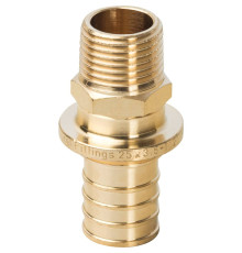 Переходник аксиальный STOUT 25x1/2 наружная резьба SFA-0001-002512