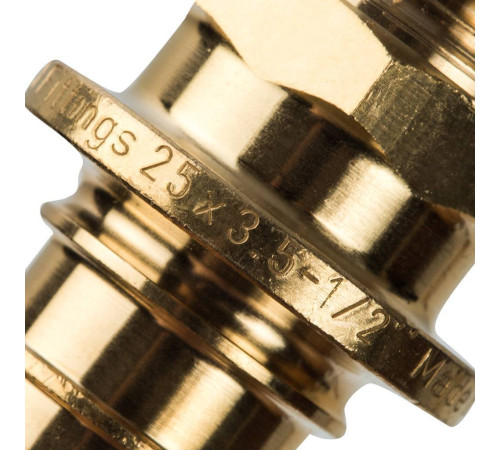 Переходник аксиальный STOUT 25x1/2 наружная резьба SFA-0001-002512