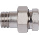 Разъемное соединение STOUT американка ВН никелированное 1/2 плоское уплотнение SFT-0045-000012