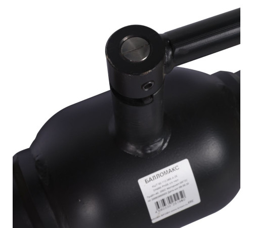 Кран шаровой стальной BROEN Ballomax DN 65 PN 25 сварка/сварка полный проход с рукояткой 585176