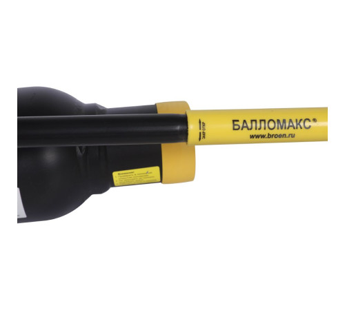 Кран шаровой стальной BROEN Ballomax DN 65 PN 25 сварка/сварка полный проход с рукояткой 585176