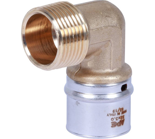 Угольник-переходник STOUT 1х32 мм с наружной резьбой пресс SFP-0011-000132