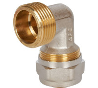 Угольник-переходник STOUT 1х26 мм с наружной резьбой винтовой SFS-0006-000126