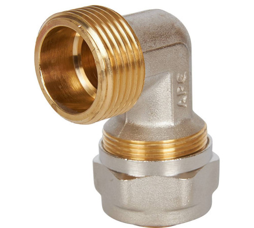 Угольник-переходник STOUT 1х26 мм с наружной резьбой винтовой SFS-0006-000126