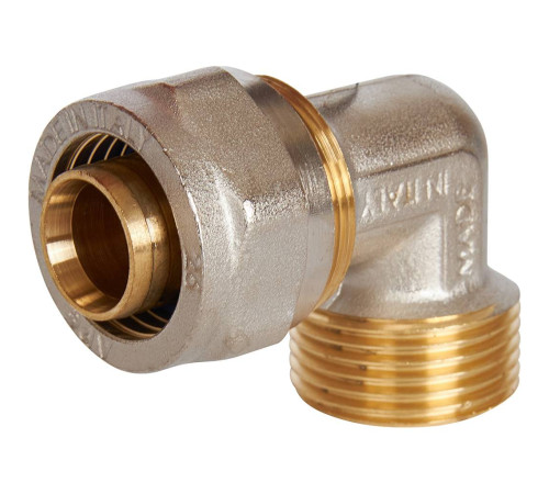 Угольник-переходник STOUT 1х26 мм с наружной резьбой винтовой SFS-0006-000126