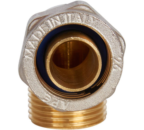 Угольник-переходник STOUT 1х26 мм с наружной резьбой винтовой SFS-0006-000126