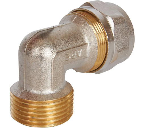 Угольник-переходник STOUT 1х26 мм с наружной резьбой винтовой SFS-0006-000126