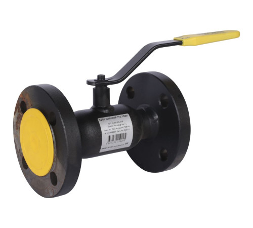 Кран шаровой стальной BROEN КШТ 11с10фт DN 25 PN 16 фланцевый 9459440