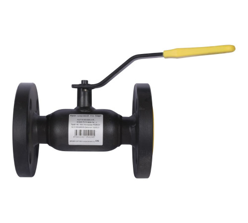 Кран шаровой стальной BROEN КШТ 11с10фт DN 25 PN 16 фланцевый 9459440