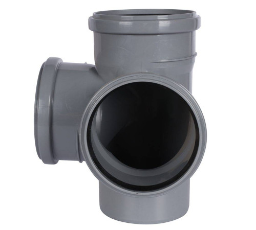 Крестовина двухплоскостная Политэк 110x110x110 мм 87.5° 1201102