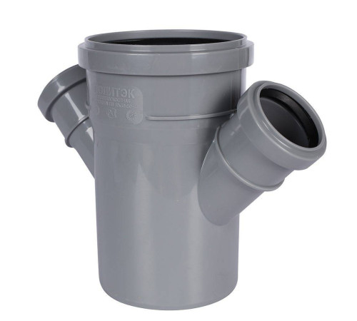 Крестовина одноплоскостная Политэк 110x50x50 мм 45° 131545