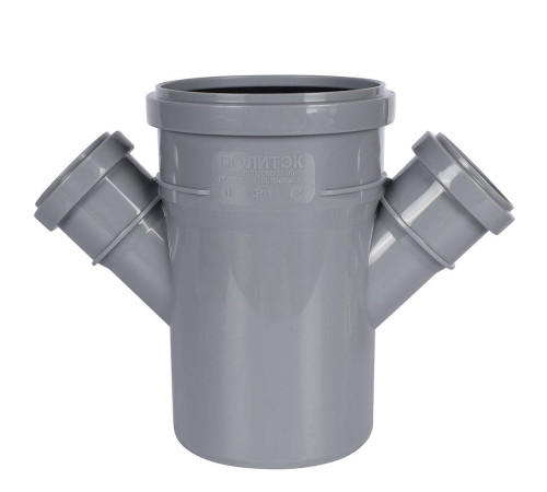 Крестовина одноплоскостная Политэк 110x50x50 мм 45° 131545