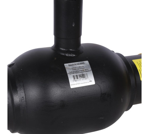 Кран шаровой стальной BROEN Ballomax DN 80 PN 25 сварка/сварка полный проход с рукояткой 585177