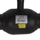 Кран шаровой стальной BROEN Ballomax DN 100 PN 25 сварка/сварка полный проход с рукояткой 585528