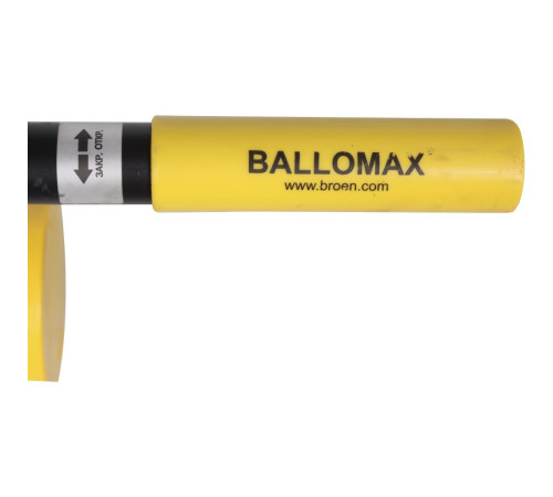 Кран шаровой стальной BROEN Ballomax DN 100 PN 25 сварка/сварка полный проход с рукояткой 585528